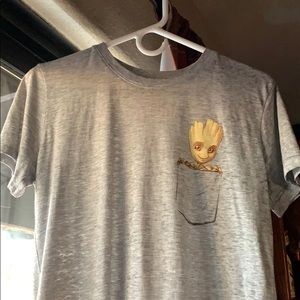 Grey groot shirt